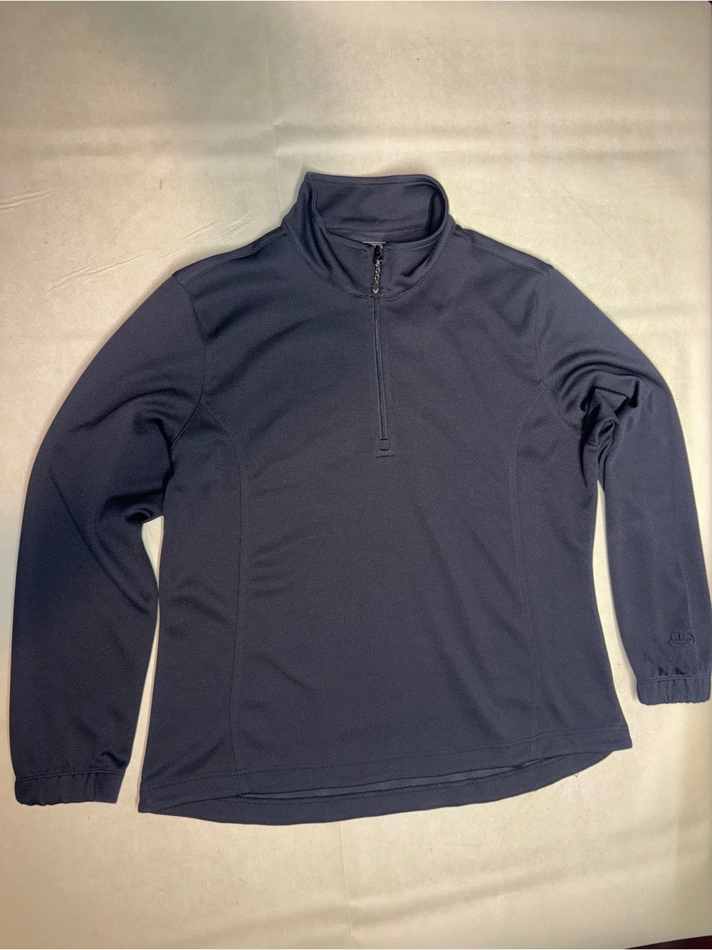 Callaway Navy Half-Zip Performance Sweater